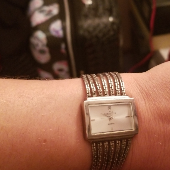 Anne Klein Mesh Band Watch - Picture 3 of 3